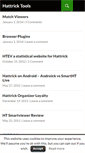 Mobile Screenshot of hattricktools.com
