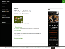 Tablet Screenshot of hattricktools.com